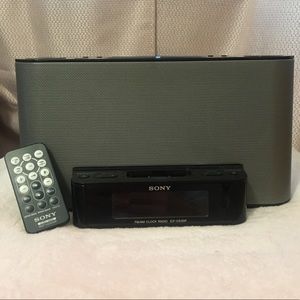 Sony radio/ speaker/ alarm clock